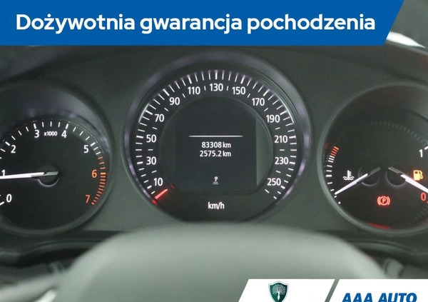 Renault Megane cena 54000 przebieg: 83306, rok produkcji 2018 z Płoty małe 232